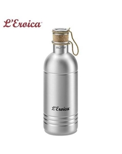 Фляга-термос Eroica, объем 0.6 л, с пробкой, винтаж, алюминий, EL0150201 Elite