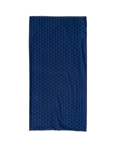 Бандана велосипедная BLUE/BLACK SQUARED, полиэстер с микрофиброй, 24х48см, сине-черные квадраты, 5-715134 M-wave