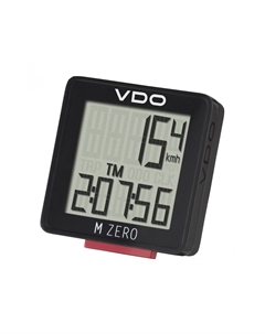 Велокомпьютер VDO M-ZERO WR, 5 функций, проводной, черный, 4-3000 Vdo