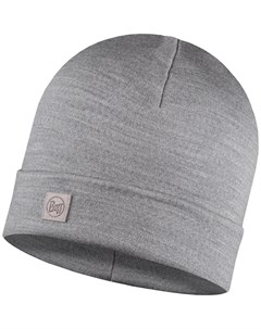 Шапка Merino Summit Hat Solid Light Grey US one size 132339 933 10 00 Buff