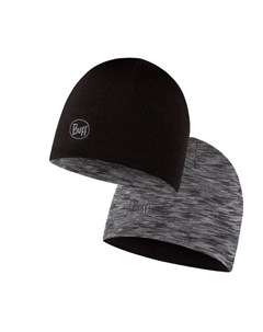 Шапка Lw Merino Wool Reversible Hat Pansy Graphite Multistripes US one size 123325 601 10 00 Buff