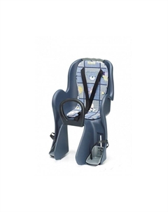 Детское велокресло, на подседельную трубу, без подголовника, до 25 кг, серое, SF-029LG(YC-799) Sheng fa