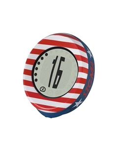 Велокомпьютер SIGMA MY SPEEDY STARS & STRIPES, 4 функции, беспроводной, белый с красным, 03005 Sigma