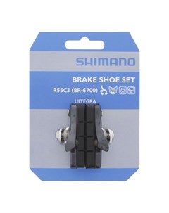 Тормозные колодки brake pad R55C3 Cartridge for BR 6700 for aluminium rim 1 pair A154773 Shimano
