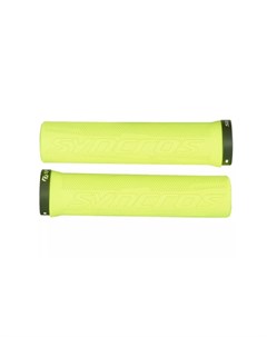 Грипсы велосипедные Pro Lock On neon yellow резина пластик 250574 2658222 Syncros