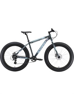 Горный велосипед Fat 26 2 D 20 зеленый мятный серый 2023 Stark