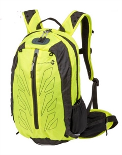 Рюкзак, облегчённый, 46х28х12см, 15л, дышащая сетка на спине, с дождевым чехлом, неоново-желтый, 5-122635 M-wave