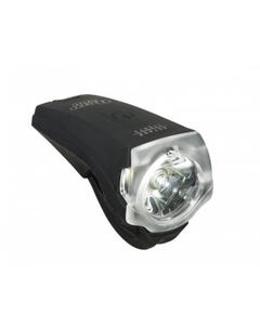 Фара велосипедная, 1W 300люмен/4ф. NERO световой луч 180'. Li-Ion 3,7В/800 мАч USBь, черная, 8-12002257 Author