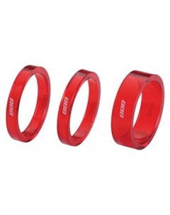 Проставочные кольца TransSpace 1 1 8 2x 5mm 1x 10mm красный BHP 37 Bbb