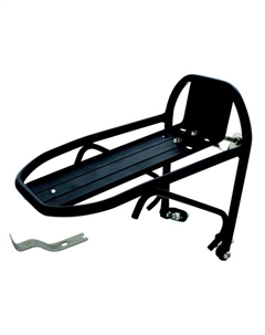 Багажник универсальный до 5кг, крепление к тормозам V-брейк, 24-28", черный, 5-440454 M-wave