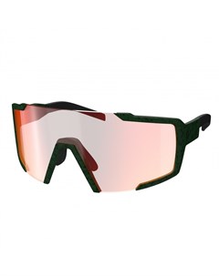 Очки велосипедные Shield iris green red chrome enhancer 275380 6523009 Scott