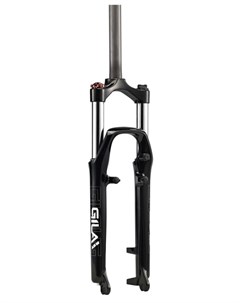 Вилка велосипедная GILA Т 27 5 х28 6 пружинно эластомерная 100 мм V D черная 1 0197 Rst