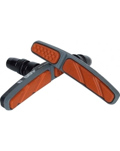 Тормозные колодки для велосипеда цветные с функцией антиблокировки ALT-02V 72мм 3-207 Clarks