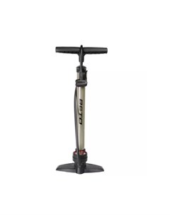 Велонасос Floor Pump стационарный с манометром 11 bar темно серебристый 470253 Вето