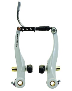 Тормозной набор для велосипеда передние задние V brake 110мм алюминий белые 5 360831 Promax