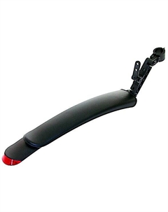 Крыло заднее 24-26" широкое, выдвижное, для двухподвесов, черное 6-614098 M-wave