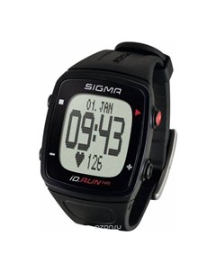 Часы спортивные SPORT iD RUN HR пульсометр черные 24900 Sigma