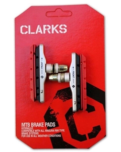 Тормозные колодки для велосипеда картридж, сменные резинки 3-039 Clarks