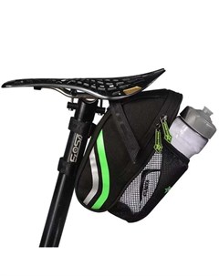 Сумка велосипедная подседельная карман для бутылки нейлон полиэстер черный C7 BK Rockbros