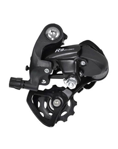 Переключатель задний ROAD R8 RD-R32S, 8 скоростей, короткая лапка, черный, 46700 Microshift