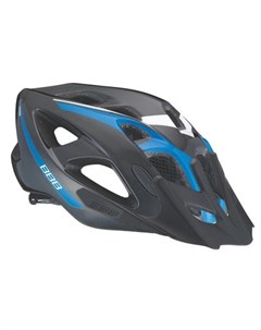 Шлем велосипедный helmet Elbrus L черно синий 18 вентиляционных отверстий BHE 34 Bbb