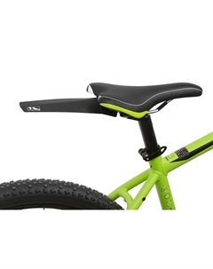 Крыло, 20-29", универсальное, заднее, пластиковые, под седло, черное, 5-385051 M-wave