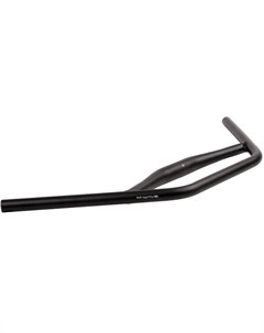 Руль велосипедный 22,2/31,8x660мм,45', туристический, алюминий, черный, 5-401282 M-wave