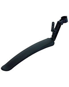 Крыло заднее 24-26" пластик, на подседельный штырь, черное 6-614026 M-wave