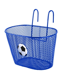 Велокорзина, детская, универсальное крепление на руль/багажник, синяя, 5-431424 M-wave