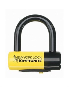 Велосипедный замок Disc Locks New York Disc Lock тросовый U lock на ключ оранжевый 720018998457 Kryptonite