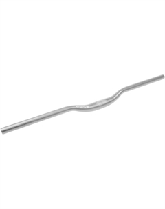 Руль велосипедный МТВ, изогнутый, 10`, 31,8 х 700 х 30 мм, анодированный, серебристый, 5-403501 M-wave