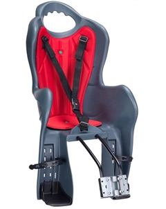 Детское велокресло ELIBAS Т, на подседельную трубу, темно-серое, до 22 кг, 92070534 Htp