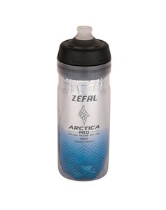 Термофляга велосипедная Artcica Pro 55 Bottle пластик 550 мл серый синий 2023 1667 Zefal