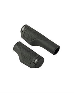 Грипсы велосипедные AGR Griplock R50, 130мм+90мм, резина, черные, 8-33452050 Author