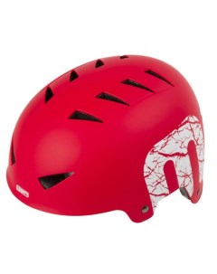 Шлем велосипедный X STYLE 60 63см 14 отверстий АВS прочность красный матовый 5 731225 Mighty