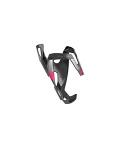 Флягодержатель велосипедный Vico carbon матовый черный розовый 0156110 Elite