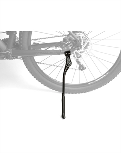 Подножка AKS-570 R18, 24-29", регулируемая, одноперьевая, задняя, dropout IS-R18, черный, 8-16503203 Author