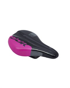 Седло велосипедное D924V для детских велосипедов для девочек черно розовый D924V Ddk