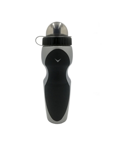 Фляга велосипедная 750мл, пластик, с клапаном, прозрачная крышка, V-9000S\Bl V-grip