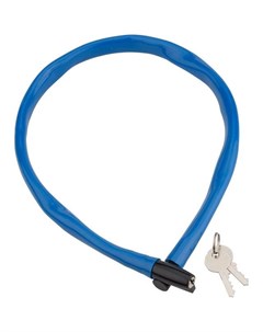 Велосипедный замок Cables KEEPER 665 COMBO CBL тросовый на ключ 6 x 650 синий 720018002505 Kryptonite