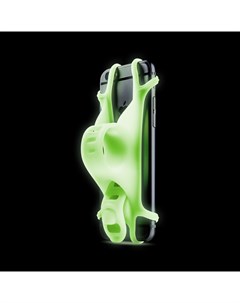 Держатель для смартфона BIKE TIE силикон на руль 4 0 6 0 люминисцентный зеленый 07 150014 Bone collection