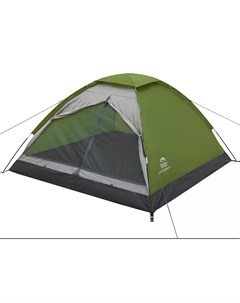 Палатка Lite Dome 4 цвет зеленый серый 70813 Jungle camp