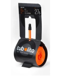 Камера велосипедная Tubo MTB 27 5 1 8 2 4 легкая под дисковый тормоз нипель 42 мм вес 82 г 33000001 Elvedes