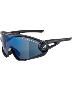 Очки велосипедные 5W1NG CM солнцезащитные Black Blur Blue Mirror 2021 A8656331 Alpina