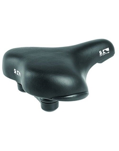 Седло велосипедное Elast-XXL City, с пружинами, 291х276мм, черное, 5-251023 M-wave