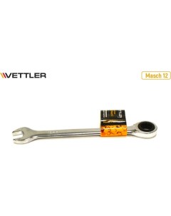 Рожково накидной трещоточный комбинированный ключ Vettler