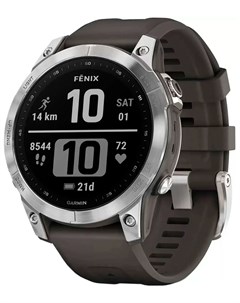 Спортивные часы Fenix 7 Silver Graphite 010 02540 01 Garmin