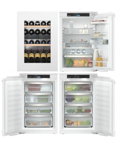 Встраиваемый холодильник Side by Side IXRFWB 3966 20 001 Liebherr