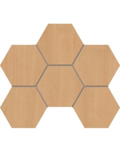 Мозаика Classic Wood Honey Oak CW04 Hexagon Непол 25x28 5 Estima