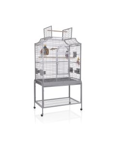 Клетка для малых птиц Madeira III светло серая 96х58х167см Германия Montana cages